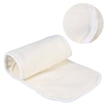 Diaper Inserts 4Layers Bamboo Fiber Adult Incontinence Cloth Nappy Liner Diaper