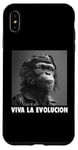 iPhone XS Max Viva La Evolucion, Revolution, Monkey, Nerd Case