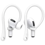 StyleDesign, Ear Hook Earhooks - Compatible with Apple AirPods Pro & AirPods 2, 1 Ear Holder - Perfect for Sports and Outdoor Activities, White