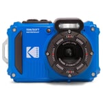 Kodak PIXPRO WPZ2 16MP 4x Zoom Tough Compact Camera - Blue Blue Camera only