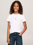 Tommy Hilfiger Kids' New York Foil Cotton T-Shirt, White