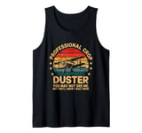 Professional Crop Duster Sarcastic Design For Men Funny Fart Tank Top