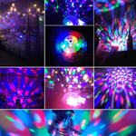 QT (Blue) Speaker Disco Ball LED RGB Colorful Mini Music Mobile Stage