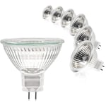 Beijiyi - Ampoules Halogènes, Ampoule Spot MR16, Ampoule 12V 35W, Ampoule gu5.3 Ampoule MR16 Dimmable, 2 Broches Ampoules Halogène Blanc Chaud 2700K,