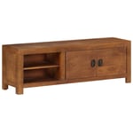 Meuble télé buffet tv télévision design pratique 120 cm bois de manguier massif