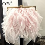 Käsilaukut Moon Feather Käsilaukku Naisten Ilta Clutch Laukku Valkoinen Pearl Ketju Olkalaukku Ylellinen Naisten Laukut Hääjuhlalaukku