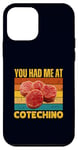 Coque pour iPhone 12 mini You Had Me At Cotechino Amusant fan de nourriture italienne amateur de saucisses