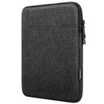 TiMOVO 8-9 Pouce Housse de Tablette pour iPad Mini 7 (A17 Pro, 2024), iPad Mini 6 (8.3-inch, 2021), iPad Mini 5/4/3/2/1, Sacoche de Protecion Portable avec Poches pour iPad Mini, Noir