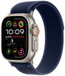 Apple Watch Ultra 2 2024 49mm Natural Blue Trail Loop - M/L