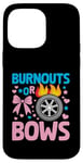 Coque pour iPhone 14 Pro Max Burnouts Or Bows Sexe Reveal Future Parent Dad Mom