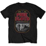 Pink Floyd T Shirt Atom Heart Mother Tour Band Logo Official Mens Black M