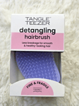 Tangle Teezer Detangling Hairbrush for Fine & Fragile Hair - Colour Mint/Purple