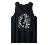 Military Soldier Officer Art Military Art Combat Aesthetics Tank Top