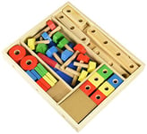 Melissa & Doug Construction Set in a Box Pretend Play Developmental Toy 3+ Gift for Boy or Girl