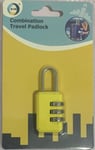 3 Digit Combination Travel Padlock Gym Locker Suitcase Luggage Lock/Padlock