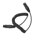 Headset Extension Spring Cable Coiled Cord 5Pin XLR Connector For Airbus Avi HOT