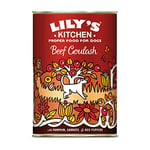 Lily's Kitchen Pâtée pour Chien Adulte Goulash au bœuf 6 x 400g