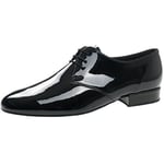 Diamant Homme Chaussures de Danse de Salon, Noir, 39 1/3 EU