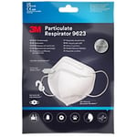 3M Respirator White Pack of 3