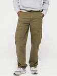 Levi's XX Straight Fit Cargo Trousers - Dark Green, Dark Green, Size 30, Inside Leg Regular, Men