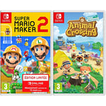 Super Mario Maker 2 - édition limitée & Animal Crossing : New Horizons pour Nintendo Switch