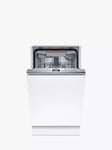 Bosch Series 4 SPV4EMX25G Fully Integrated Slimline Dishwasher, Stainless Steel