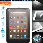 TEMPERED GLASS Screen Protector for Amazon Fire HD 8 / HD8 Kids 2024 2022 2020