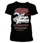 Hybris Biff's Automotive Detailing Girly Tee (Black,XXL)