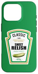 iPhone 16 Pro Sweet Relish DIY Halloween Costume Condiment Green Pickle Case