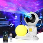 VUENICEE Astronaut Galaxy Projector, Nebula Projector, Star Night Light Projector with Timer/Remote Control/Bluetooth/Music Speaker, Star Projector,Party Ambient Lighting, Gifts for Kids and Adults