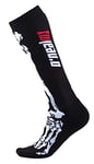 O'NEAL | Chaussettes de Motocross | Enfants | MX EN| Maille renforcée au niveau du talon et de la semelle, meilleur amorti, matériau durable | Chaussette Pro MX Youth XRAY | Noir-Blanc | Taille unique