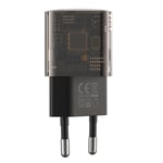 XO Väggladdare 30W 1x USB 1x USB-C QC 3.0 18W CE05 - Brun