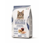 MONGE LeChat Excellence Sterilized Chicken - dry cat food 400 g