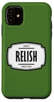 Coque pour iPhone 11 Relish Condiment Simple Facile Halloween Costume assorti