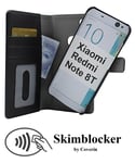 Skimblocker Magnet Fodral Xiaomi Redmi Note 8T (Svart)