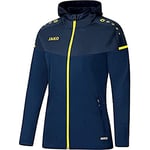 JAKO Women's Champ 2.0 Hooded Jacket, Citro/Citro Light, 44 (EU)