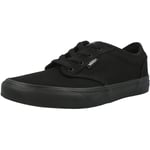 Vans YT Atwood Black Canvas Trainers