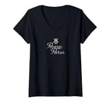 Womens Prestige parfum, beautiful scent, fragrant woman, smell V-Neck T-Shirt