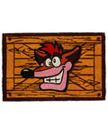 Crash Bandicoot GP85264 Paillasson 40 x 60 cm (Extra Life Crate), Multicolore, 40 x 60 x 1, 5 cm