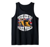 Funny Construction Contractor Digger Driver Joke Men Women Tank Top