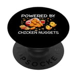 Funny I Love Chicken Nuggets, joli jeu de mots sur le poulet PopSockets PopGrip Adhésif