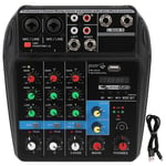 4 Channel Music Console Mixer Sound Mixing For USB Home Production K