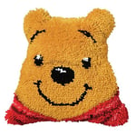 Vervaco Kit Crochet de Verrouillage, Coussin en Forme, Disney, Winnie l'ourson