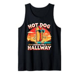 Hot Dog Looking For A Hallway Apparel Tank Top