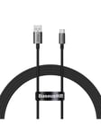 Baseus Cable USB do USB-C Superior 100W 1.5m (black)