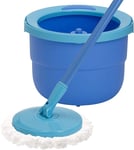 Spontex Full Action System Spin Mop and Bucket Set - Easy 360° Wringing &...