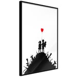 Plakat - Battlefield - 20 x 30 cm - Sort ramme