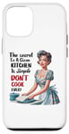 Coque pour iPhone 15 Pro Cooking Chef Kitchen Design Funny Don't Cook Ever Design