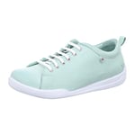 Andrea Conti Baskets pour Femme, Vert Pastel, 40 EU