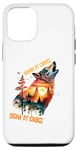 Coque pour iPhone 13 Pro Human By Chance Sigma By Choice Cool Funny Wolf Meme